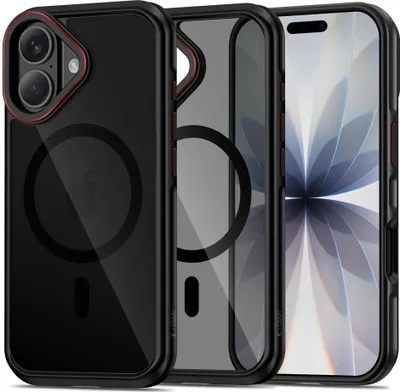 Zdjęcie produktu dla Tech-Protect Maghybrid Magsafe Iphone 17 Black/Red