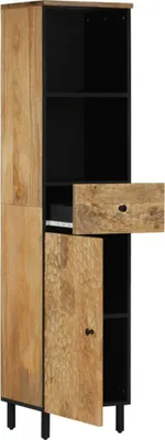 Obrázek produktu pro vidaXL Koupelnová skříňka 38x33x160 cm Masivní dřevo Mango
