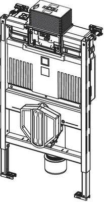 Produktbild von TECE profil WC-Modul mit Uni-Spülkasten, Bauhöhe 980 mm 9300382