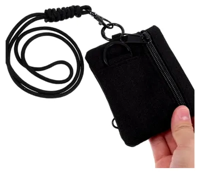 Produktbild von Kleiner Hängebeutel aus strapazierfähigem Nylon mit praktischem Lanyard für Camping und Reisen