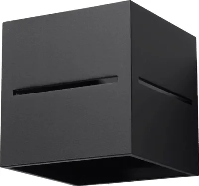 Produktbild von Wandleuchte LOBO schwarz 1xG9 8W Aluminium 10x12x10cm Sollux Lighting