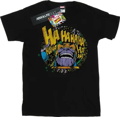 Obrázok produktu pre Marvel - Pánske tričko "Laughs" BI37705 (M) (Black)