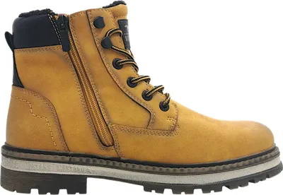 Imagen del producto de Botas para hombre Mustang, forradas para mayor calidez, color marrón, estilo casual