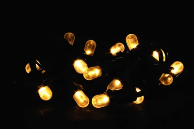 Image de Guirlande lumineuse LED Giocoplast E14 EXT, 3,1 m / 20 ampoules LED E14 / blanc chaud, extensible