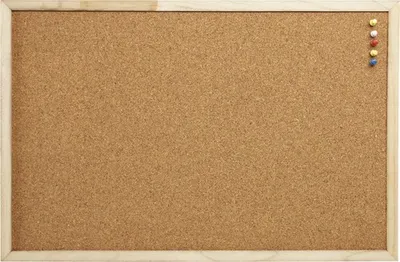 Produktbild von Korktafel mit Holzrahmen Pinnwand 60x90 cm