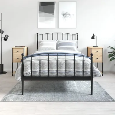 Obrázek produktu pro vidaXL Noční stolky 2 ks Sonoma dub 32x42x70 cm výrobek z odvozeného dřeva