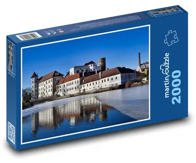 Obrázok produktu pre Puzzle 2000 Jindřichův Hradec v Zime - martinpuzzle