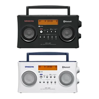 Immagine prodotto di Radio Sangean DPR-26 BT DAB+/FM con Bluetooth Colore: bianco