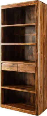 Image de MASSIVMOEBEL24 | Étagère 88x40 Palissandre ciré Noisette TORONTO #218