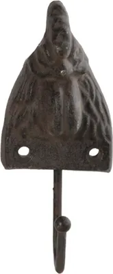 Produktbild von Esschert Design Haken Hahnenkopf 11,9 cm - Gusseisen