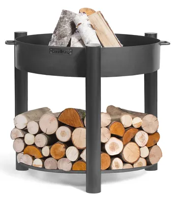 Produktbild von Feuerschale hoch „MONTANA“ 80 cm - aus Naturstahl