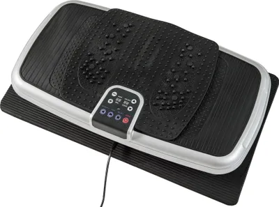 Produktbild von MOTIVE FITNESS by U.N.O. Vibrationsplatte DELUXE; schwarz/silber