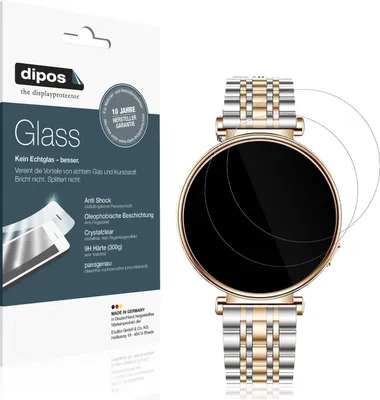 Produktbild von 2x Schutzfolie für Civo i109 - Anti-Shock 9H Folie dipos Glass Kunststoffglas