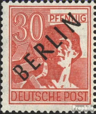 Produktbild von Briefmarken Berlin (West) 1948 Mi 11 gestempelt Schwarzaufdruck