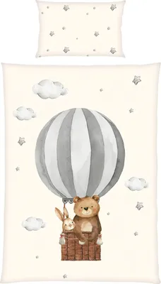Produktbild von HERDING babybest® Bettwäsche – Ballonfahrt