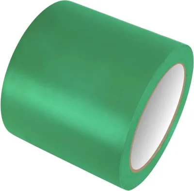 Productafbeelding van Markeertape, groen - 100 mm x 33 m - geschikt voor dansvloeren en fitnessruimtes