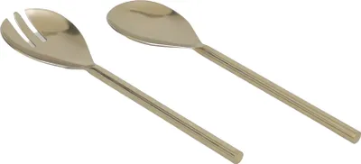 Produktbild von Grip Brasse Salatbesteck, gold finish
