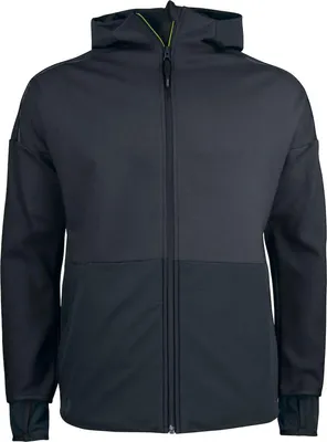 Produktbild von Kapuzenjacke 3120 aus technischem Material mit Softshell-Verstärkungen und reflektierenden Details