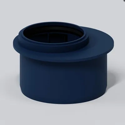 Image de Tube de transition PoloPlast court PKRK Polo-Kal NG DN 160/110
