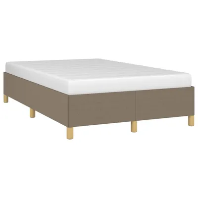 Obrázok produktu pre Maison Exclusive – Rám postele bez matraca, farba taupe, 120 × 190 cm, látka