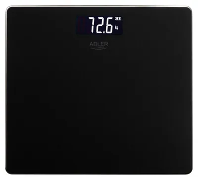 Image de Pèse-personne Camry ADLER AD 8194b rechargeable via USB-C, noir
