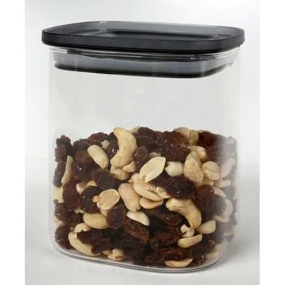 Produktbild von 8x Vorratsglas 0,9L Transparent Gefäße Boxen Behälter Aufbewahrung Müsli Nudeln