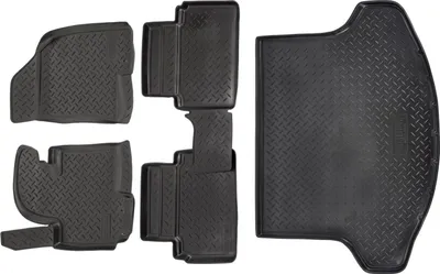 Image de 3D Tapis en caoutchouc pour Kia Sportage 2010-2015 et bac de coffre NORM
