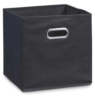 Produktbild von Zeller Aufbewahrungsbox, schwarz, Vlies 28x28x28
