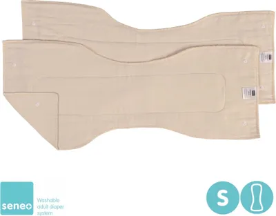 Obrázok produktu pre Anatomicky tvarované vložky SENEO Twill, Veľkosť S, 2ks