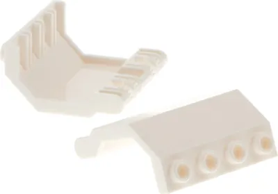 Produktbild von 2x Lego Panele 2x4x3 weiß Tür doppel Scharnier Eisenbahn 3367 4610912 44572