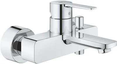 Image de Grohe Lineare Mitigeur monocommandé pour bain, montage mural, saillie 184mm, 33849001