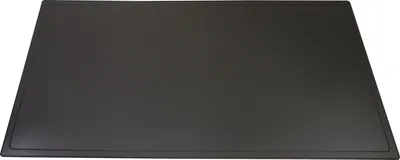 Produktbild von Schreibunterlage 63 x 50 cm (B x H) ohne Folienauflage Polypropylen schwarz