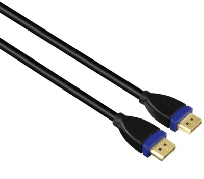 Produktbild von Hama DisplayPort-Kabel, vergoldet, doppelt geschirmt, 1,80 m