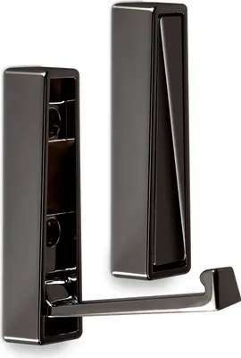 Produktbild von SOTECH Aufbau-Klapphaken BARI klein - Chrom dunkel