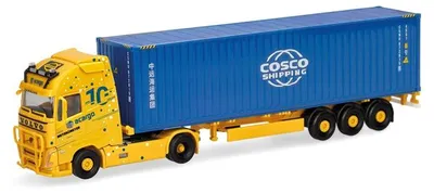 Immagine prodotto di Herpa Camion Volvo FH4 Glob/Aerop. XL Container Cosco 319898