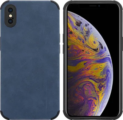 Produktbild von Cadorabo DE-158370, Apple, Apple iPhone XS MAX, Blau