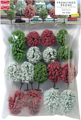 Produktbild von Busch 6484 - 16 Frühlingsbäume HO