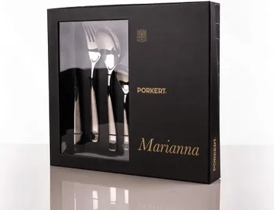 Zdjęcie produktu dla Porkert Zestaw sztućców 24 szt. stal nierdzewna MARIANNA