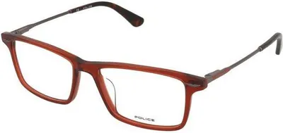 Produktbild von Brillenfassung Police VPLD92-530999 Rot Ø 53 mm