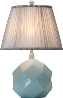 Image de Fine Asianliving Lampe de table chinoise en porcelaine avec abat-jour E27 Lampe de table orientale en céramique Lampes de chevet Chambre à coucher Salon