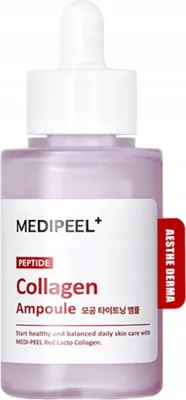 Image de Ampoule raffermissante MEDI-PEEL Lacto Collagène Rouge, 50 ml - sérum raffermissant
