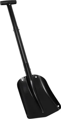 Produktbild von Einfache Schneeschaufel Aluminium Schwarz für Auto und Camping