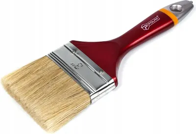 Produktbild von Flacher Pinsel EURO, Naturborsten, 7,5 cm, Polax