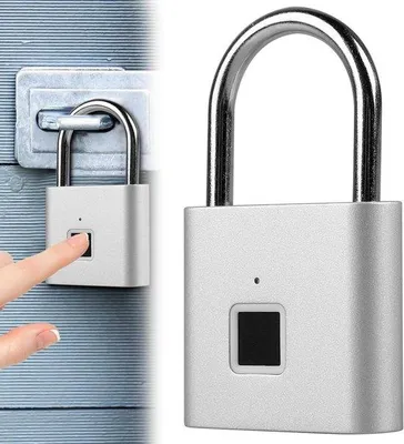 Obrázok produktu pre Kľúč s odtlačkom prsta – ultrakompaktný vodotesný prívesný kľúč s USB nabíjaním – vrecko na doklady do posilňovne