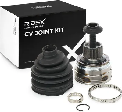 Produktbild von RIDEX Gelenksatz Antriebswelle Vorne Radseitig für AUDI A4 Avant (8K5, B8) 5J0356