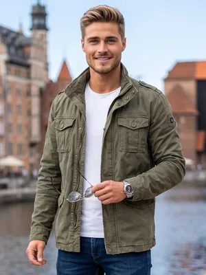 Obrázek produktu pro Bunda Brandit Britannia Jacket olive - S