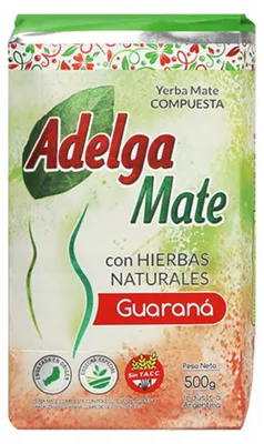 Zdjęcie produktu dla Yerba Mate Adelga Mate Con Hierbas Guarana 0,5kg