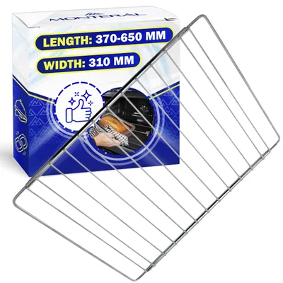 Ofenrost, universell, 370-650 mm Länge, 310 mm Breite