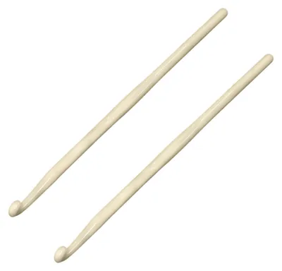 Image de Aiguilles à tricoter en plastique, 4 mm - Ergonomiques et souples - Lot de 3