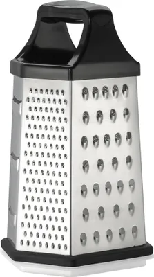 Obrázok produktu pre Resto Kitchenware 95413, Hranaté strúhadlo, Čierna, Nerezová oceľ, Plast, Nerezová oceľ, 130 mm, 146 mm, 230 mm
